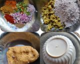 A picture of step 1 of Masala Thepla from Leftover Khichdi.