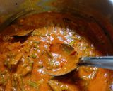 A picture of step 4 of Kathiyawadi Guvarfali.