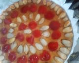 A picture of step 8 of Almonds cherry 🍒 tea cake.