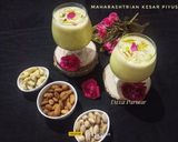 A picture of step 6 of Maharashtrian Kesar Piyush.