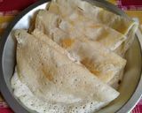 A picture of step 2 of Panasa rasa o' Saru chakuli (Ripe kathal juice & thin pancakes).