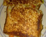 A picture of step 3 of Veg corn sandwich.