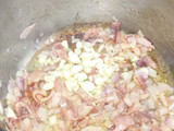 Macarrones con salsa blanca