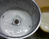 A picture of step 1 of Mango Phirni.