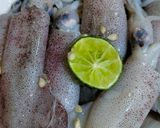 Foto langkah ke 1 dari resep Steamed Cumi.