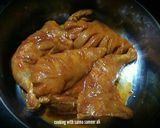 A picture of step 1 of Steam chicken tikka with masala fried rice #cookpadapp.