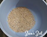 A picture of step 1 of Talbina.