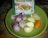 Foto langkah ke 3 dari resep Sayur Rebung Telur Ceplok BuNing (Bumbu Kuning).