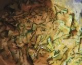 A picture of step 4 of Colocasia/ Arbi leaves instant Dhokla.