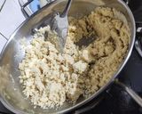 A picture of step 2 of Sooji ke Laddoo.