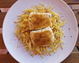 Foto del paso 8 de la receta: Bacalao gratinado con mayonesa de su pil pil y patatas paja