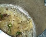 A picture of step 1 of Vegetable Dalia pulaw.
