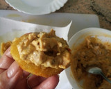 Foto del paso 9 de la receta: Huevos rellenos de mejillones en escabeche con claras rebozadas