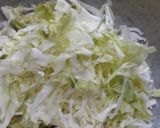 A picture of step 3 of Cabbage salad.