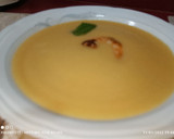 Foto del paso 6 de la receta: Crema de coliflor, con langostinos y azafrán