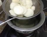 A picture of step 1 of Turnip Pickle.