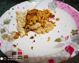 A picture of step 4 of Burma Halwa.