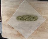 A picture of step 2 of Falafel cigar.