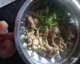 A picture of step 1 of Chicken kabab         .