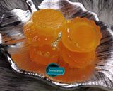 A picture of step 1 of Orange candy.