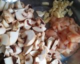 Foto langkah ke 3 dari resep Mie Ijo Ayam Jamur.