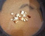 A picture of step 2 of Kuttu atta Halwa.