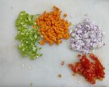 A picture of step 1 of Masala Oats.