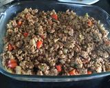 Foto del paso 1 de la receta: Pastel de plátanos y carne