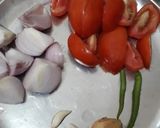 A picture of step 2 of पालक पनीर.