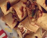 A picture of step 8 of Chicken X beef shawarma.