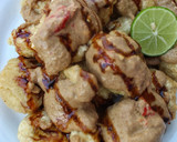 Foto langkah ke 3 dari resep Batagor Aci Tahu ala abang-abang kaki lima.