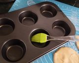 A picture of step 5 of Thandai Bakalava Cups.