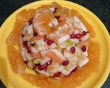 A picture of step 6 of Fruit salad cake.
