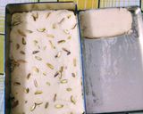 A picture of step 6 of Coconut milk powder burfi.