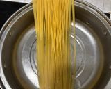 Foto langkah ke 1 dari resep Spaghetti Carbonara Cheese (Saus Instan).
