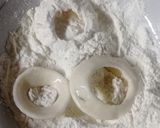Foto langkah ke 2 dari resep (Sourdough Discard) Onion Rings.