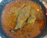 A picture of step 3 of Fish 🐟curry.