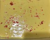 A picture of step 4 of Leave dhokla shushi roll.