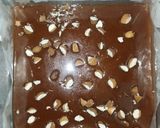 A picture of step 7 of Caramel toffee with almonds.
