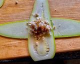Foto del paso 2 de la receta: Saquitos de calabacín