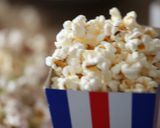 A picture of step 4 of Popcorn with crispy bacon, paprika and honey.