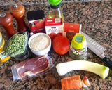 Foto del paso 1 de la receta: Guiso de arroz, arvejas y jamón crudo 👨‍🍳👨‍🍳