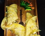A picture of step 9 of Chicken Malai Boti Roll Paratha.