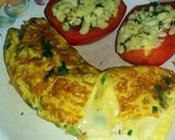 Foto langkah ke 4 dari resep Omelette lumer keju.
