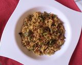 A picture of step 6 of Masala Instant Noodles 🍝.