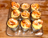 Foto del paso 2 de la receta: Conos de sésamo con salsa Cocktail y gambas