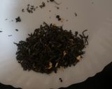 A picture of step 2 of Kashmiri chai /Pink tea.