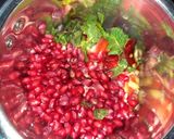 A picture of step 2 of Pomegranate Chutney.