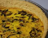 A picture of step 6 of Crispy Mushroom quiche recipe💛.