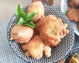 A picture of step 2 of Aloo balls pakoray.